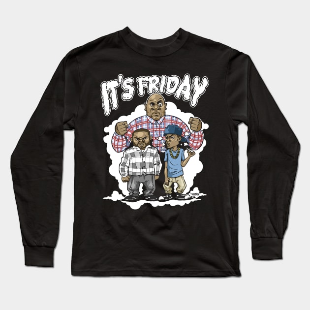 It's Friday 1.5 Long Sleeve T-Shirt by artbytobias